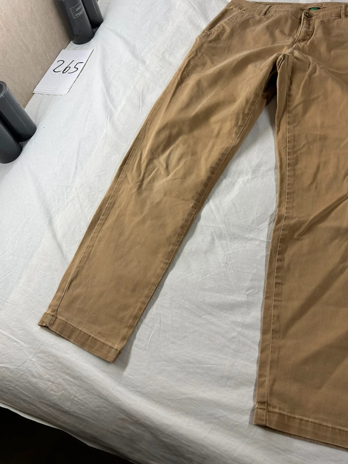 Beige bruine chino United Colors of Benetton maat 42 – photo 5
